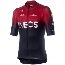 Set Kurzarmtrikot + Trägerhose 2019 TEAM INEOS N001